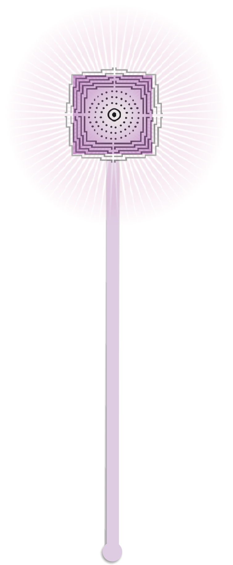 varita de sanacion SPV healing wand PVH