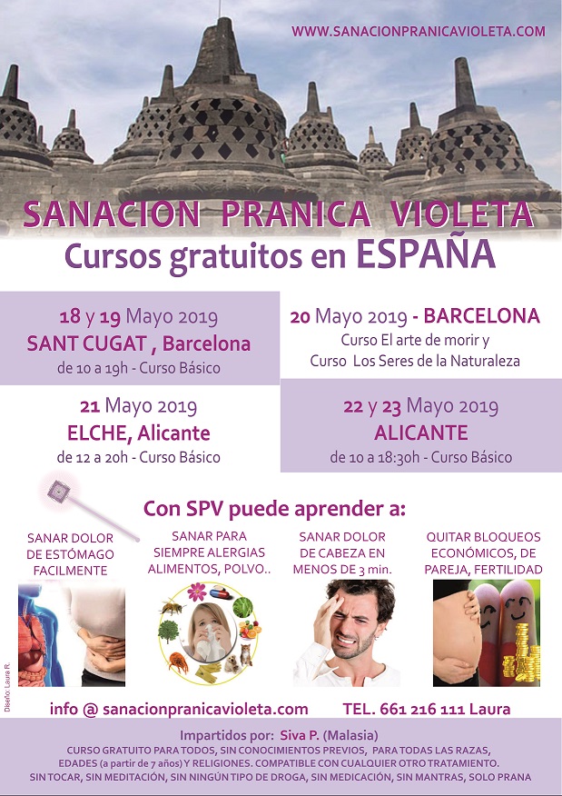 cursos España mayo 2019
