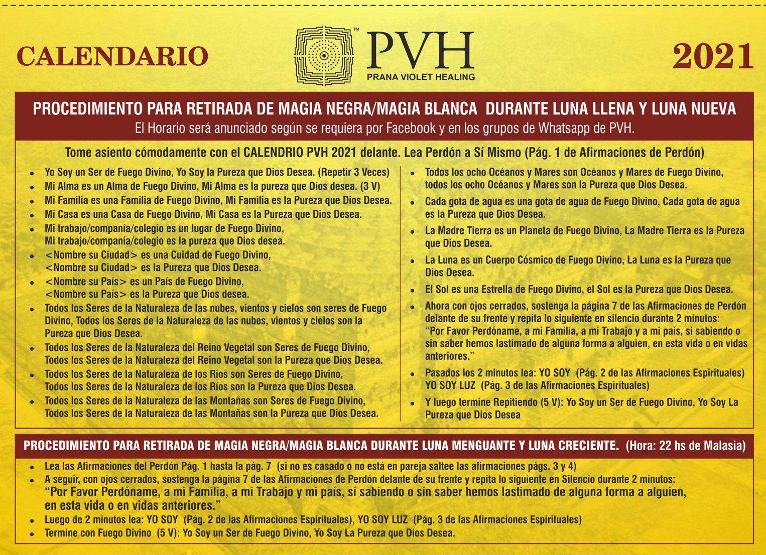 Instrucciones bendicion Instrucciones bendicion 2021