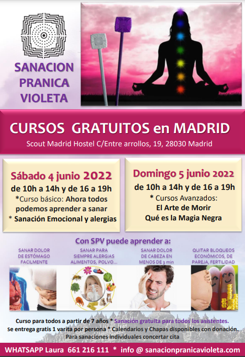 Cursos PVH Madrid 4-5 junio 22